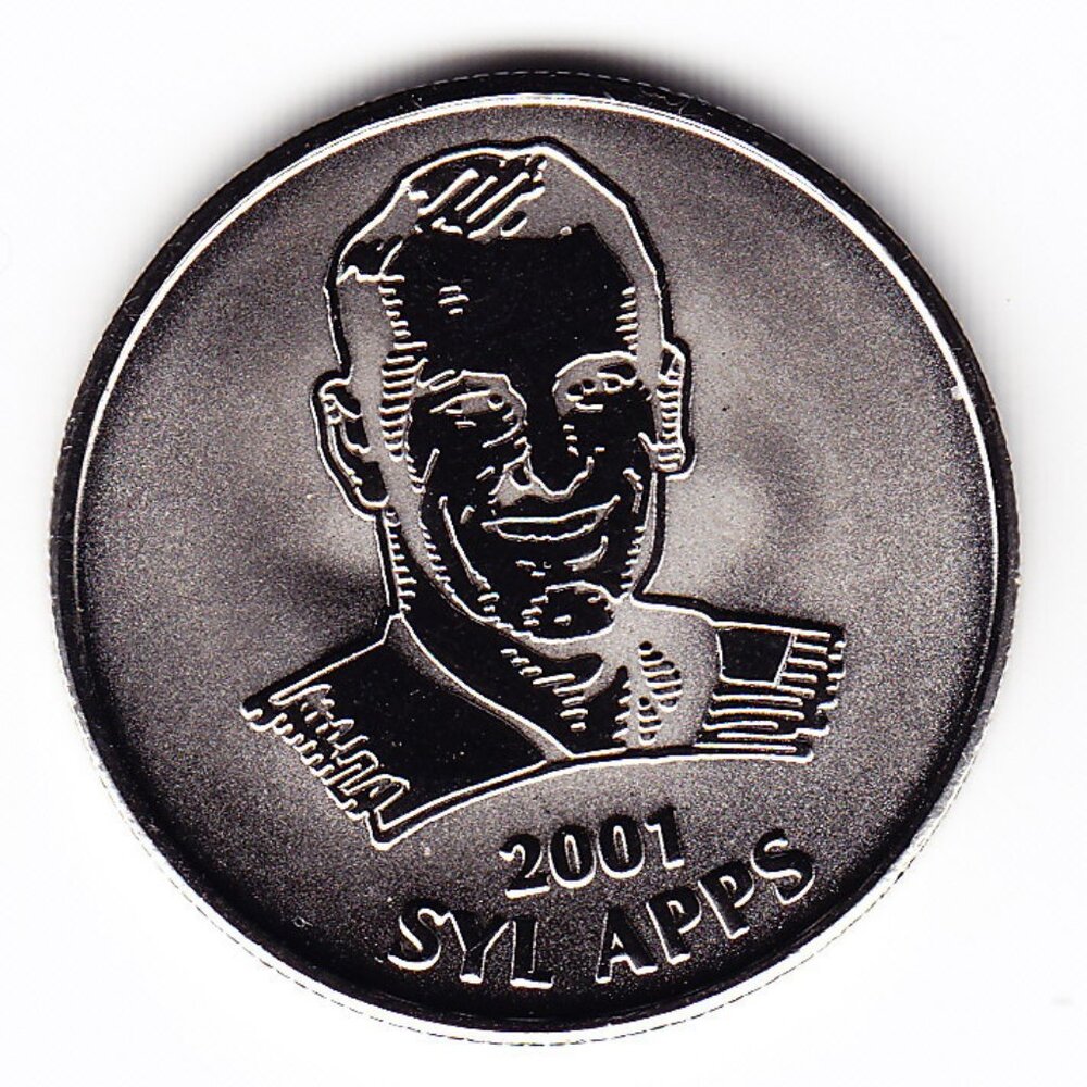 2001 Syl Apps NHL All Stars Medal (b70)